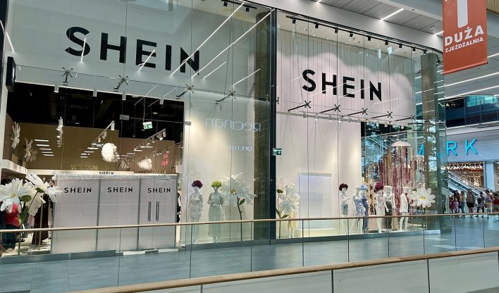 Fachada da Shein