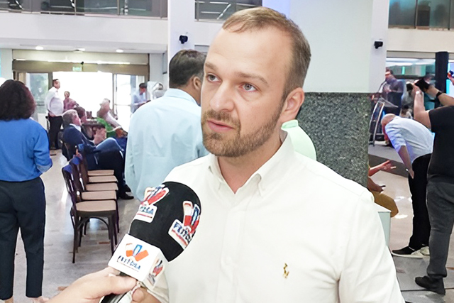 O prefeito de Terenos, Henrique Budke