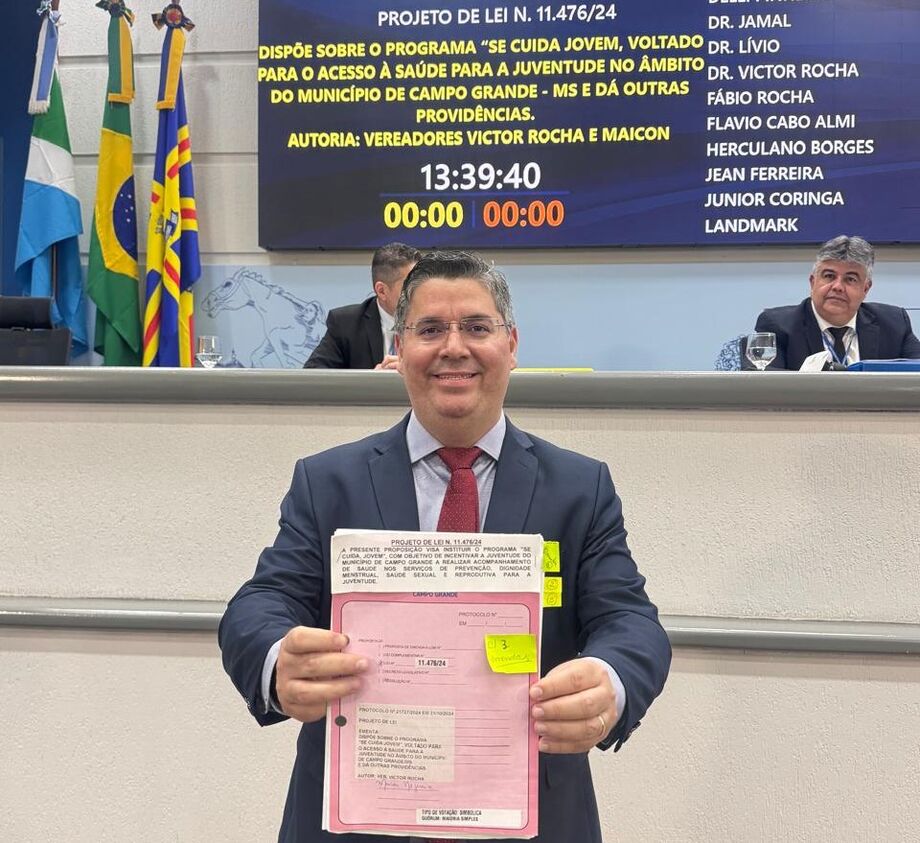 Campo Grande aprova programa de saúde preventiva para jovens