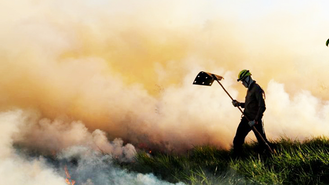 Céu seco e vegetação ressecada em MS reforçam urgência do decreto para combater incêndios