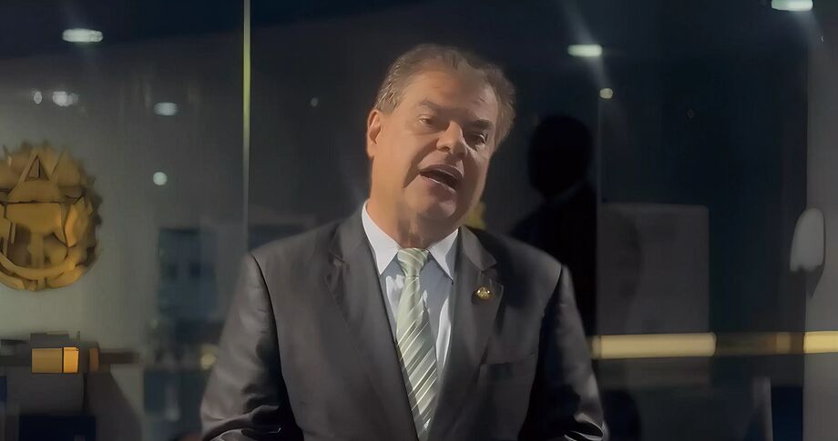 Senador de MS se posiciona contra a PEC da Blindagem em declaração nesta quinta-feira (18), em Brasília.