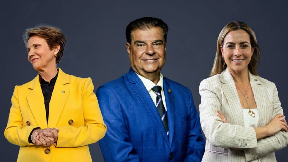 Senadores de Mato Grosso do Sul: Tereza Cristina (PP), Nelsinho Trad (PSD) e Soraya Thronicke (Podemos) se dividem sobre a PEC da Blindagem no Senado.