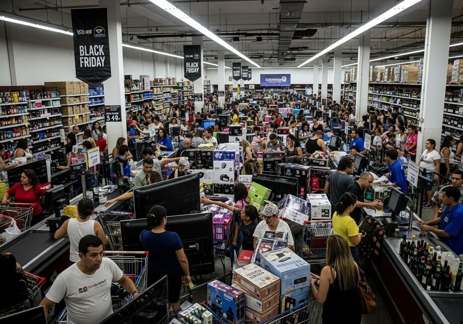 Black Friday Fronteira atrai 50 mil turistas e lota hotéis com promoções agressivas em Pedro Juan e Ponta Porã até domingo.