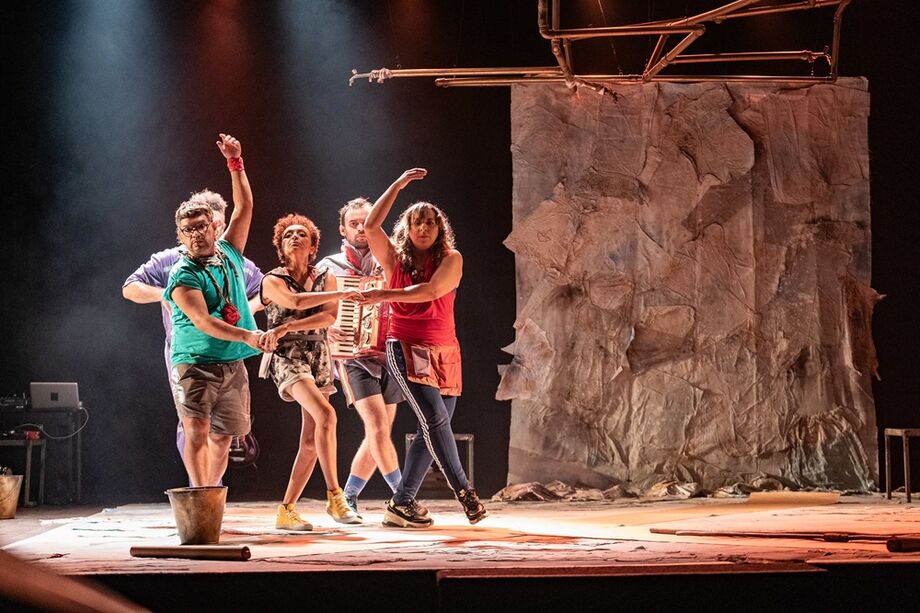 Espetáculo A Força da Água, do Grupo Pavilhão da Magnólia (CE), abre a programação em Campo Grande.