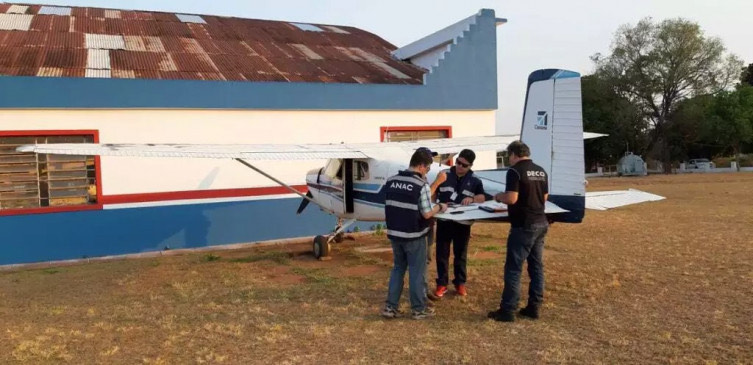 A aeronave já havia sido apreendida em 2019 por suspeita de voos clandestinos