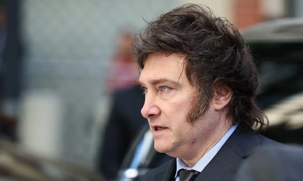 O presidente da Argentina, Javier Milei.