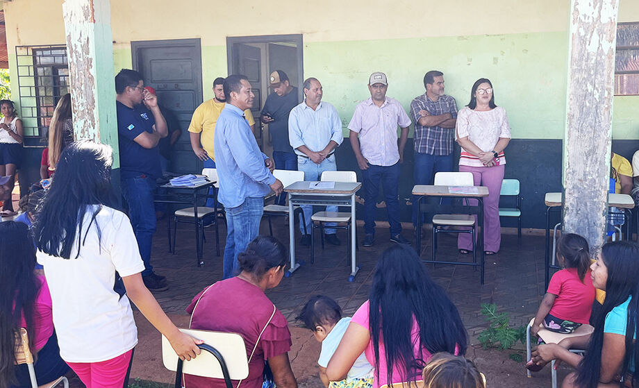 Famílias indígenas de Paraguassú, Potreto Guasu Pirajuí e Ypo'i recebem recursos do Programa Fomento Rural em Paranhos