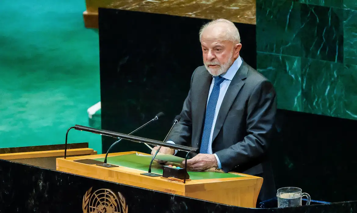 O presidente Luiz Inácio Lula da Silva.