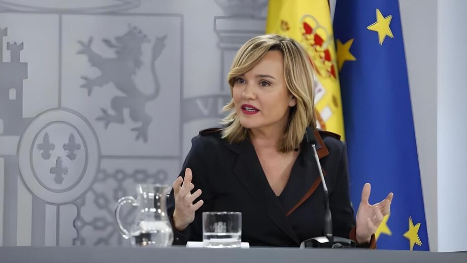 A porta-voz do governo espanhol e ministra da Educação e Esportes, Pilar Alegría