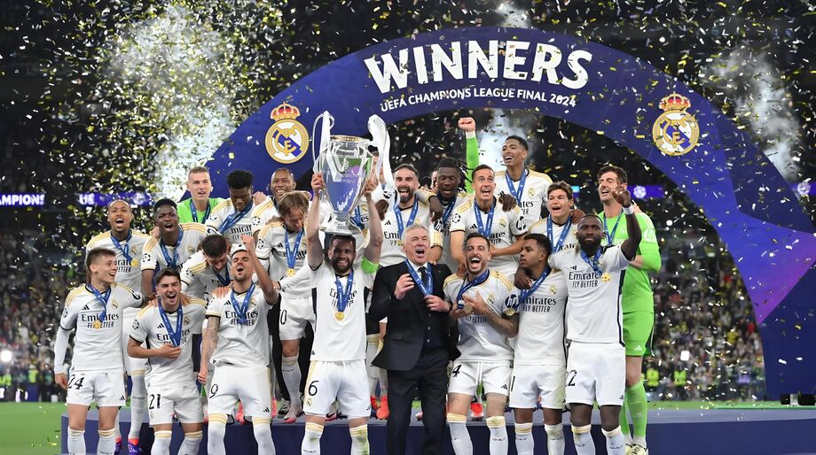 Real Madrid é o maior campeão da história da Liga dos Campeões