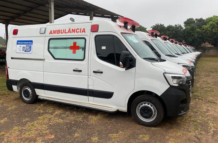 28 ambulâncias e caminhonetes reforçam frota da Saúde em municípios e polos indígenas de MS