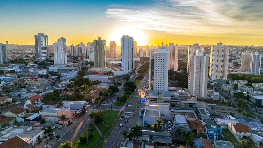 Campo Grande será predominantemente de sol, com pequena chance de chuva