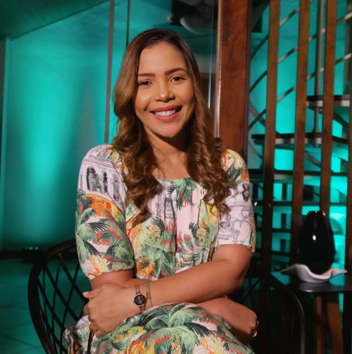 Amanda Wanessa antes do acidente que a deixou em coma em 2021.