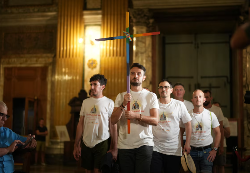 Muitos peregrinos atribuíram seu sentimento de acolhimento a Francisco