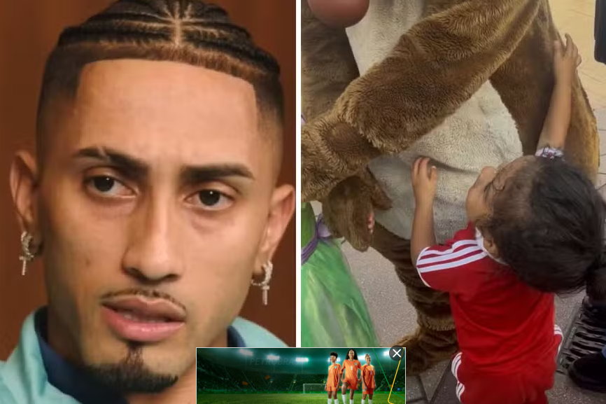 Jogador da Seleção detona parque da Disney após filho de 2 anos ser ignorado entre crianças brancas