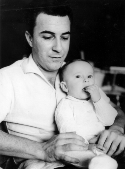 João Gilberto com o filho João Marcelo Gilberto.