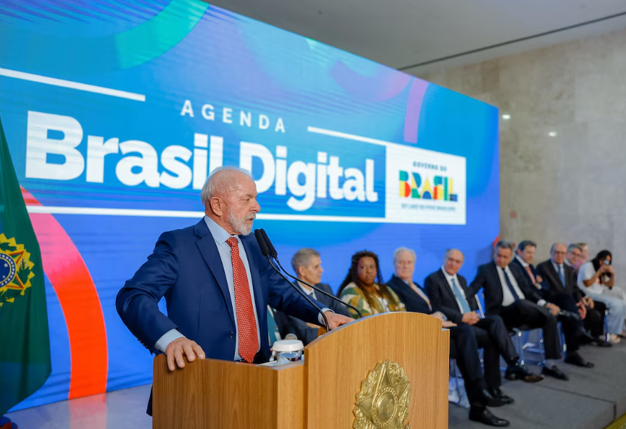 Presidente Lula em evento nesta quinta-feira em Brasília