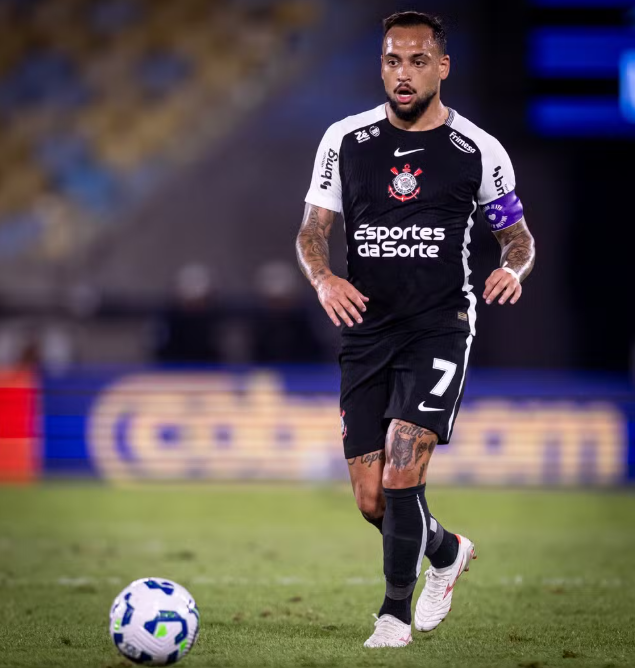 Maycon em Corinthians x Fluminense pelo Campeonato Brasileiro