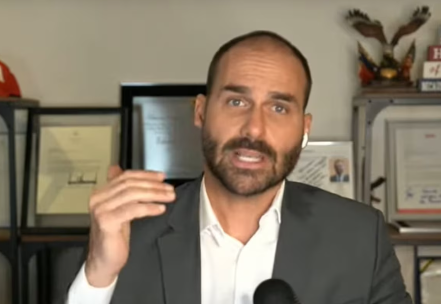 Eduardo Bolsonaro afirmou que 'anistia ampla, geral e irrestrita não está sob negociação'