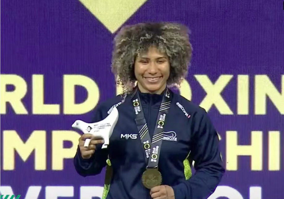 Rebeca Lima medalha de ouro no Mundial de Boxe ate 60 kg