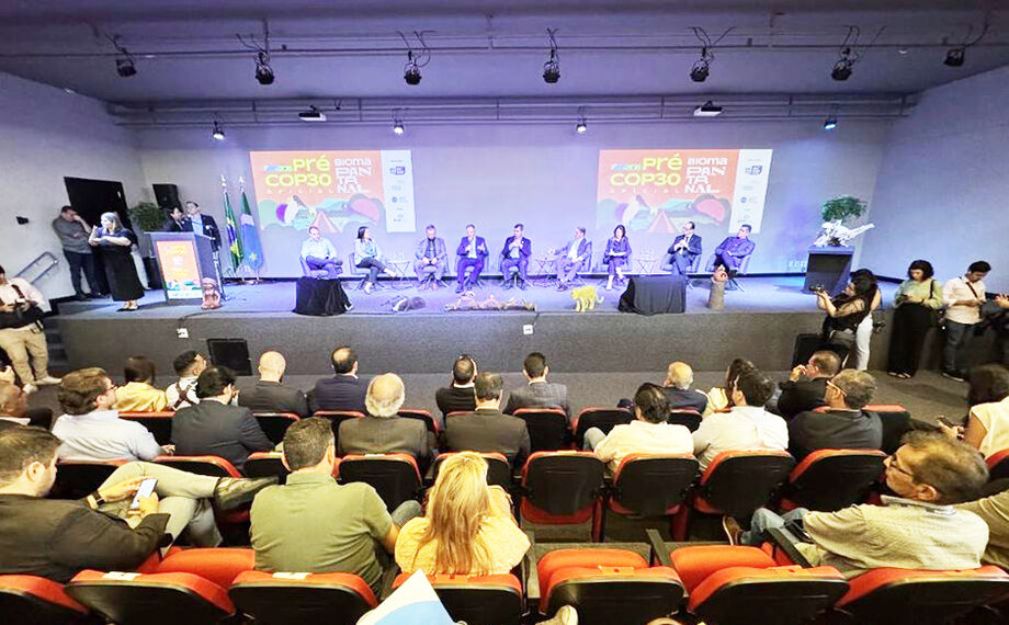 Campo Grande sedia encontro do Pré-COP30 Pantanal com lideranças nacionais e internacionais em debate sobre o clima