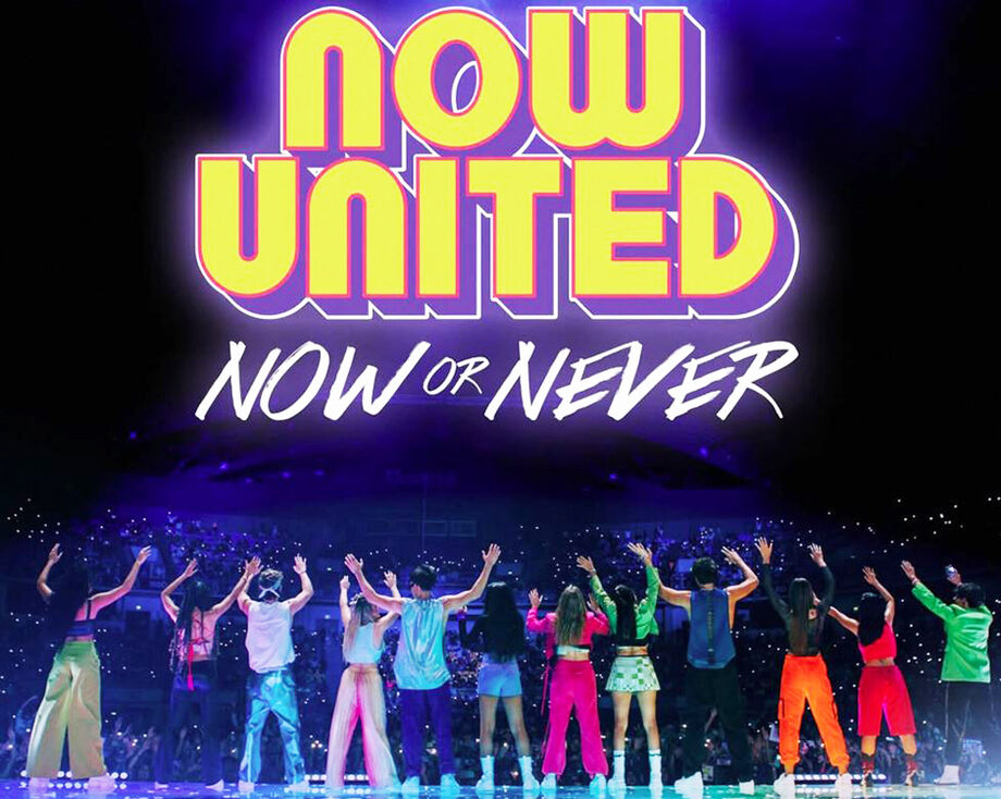 Grupo pop Now United durante apresentação; banda volta ao Brasil em novembro com turnê especial