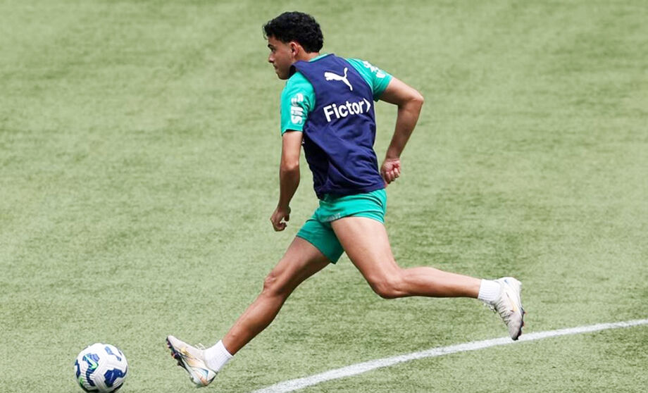 Bruno Rodrigues vive expectativa por ser relacionado após finalizar preparação com treino no Allianz Parque nesta sexta-feira.
