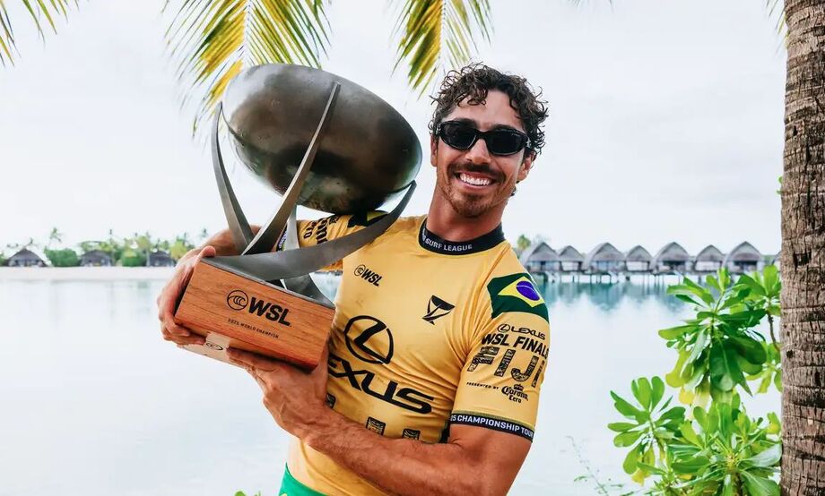 Yago Dora venceu o Circuito Mundial de Surfe 2025