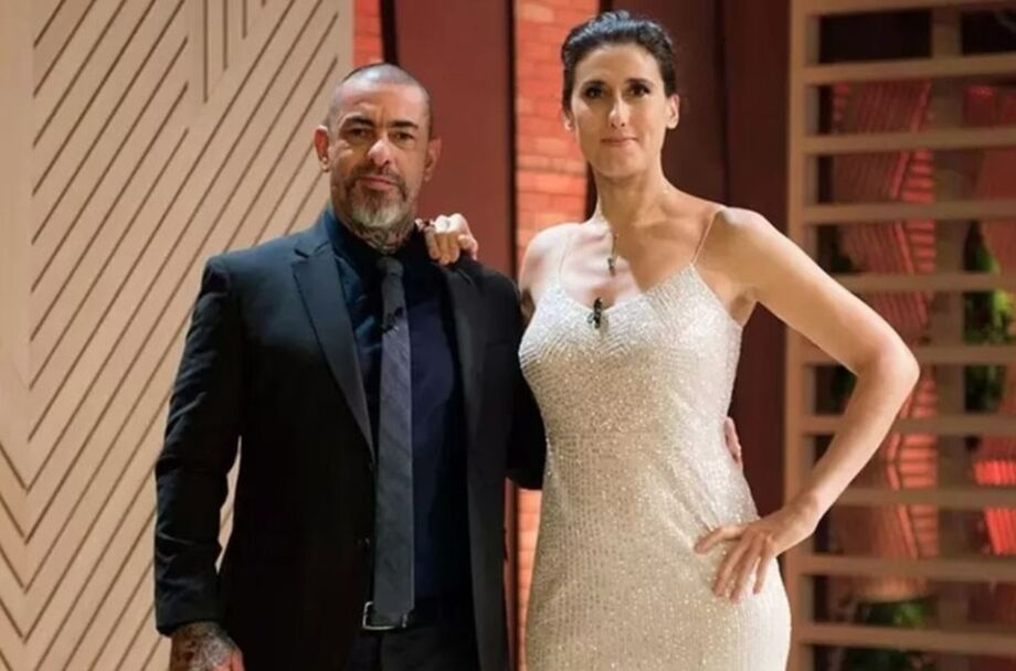 Fogaça e Paola nos tempos de MasterChef Brasil
