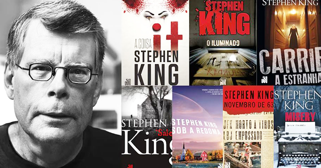 Stephen King compartilhou sua seleção pessoal dos melhores filmes  sem incluir produções baseadas em seus trabalhos