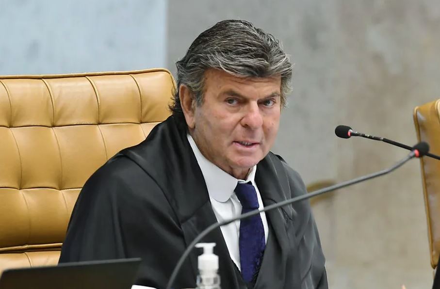 Ministro Luiz Fux durante sessão no STF; voto gerou elogios de bolsonaristas nas redes