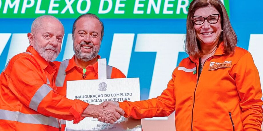 Lula participa da cerimônia que marcou a interligação de Roraima ao sistema nacional de energia