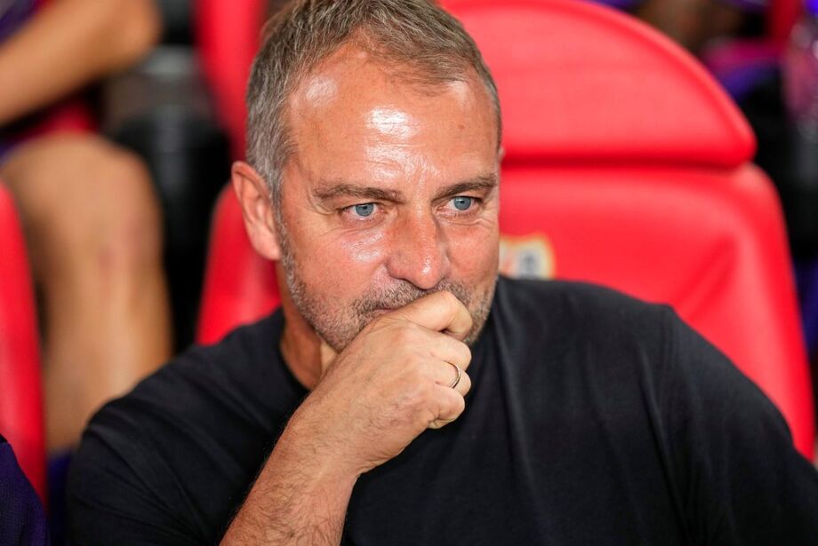 Hansi Flick, técnico do Barcelona