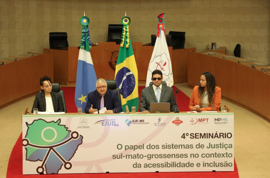 Seminário no TJMS discutiu acessibilidade, inclusão e linguagem clara no sistema de Justiça
