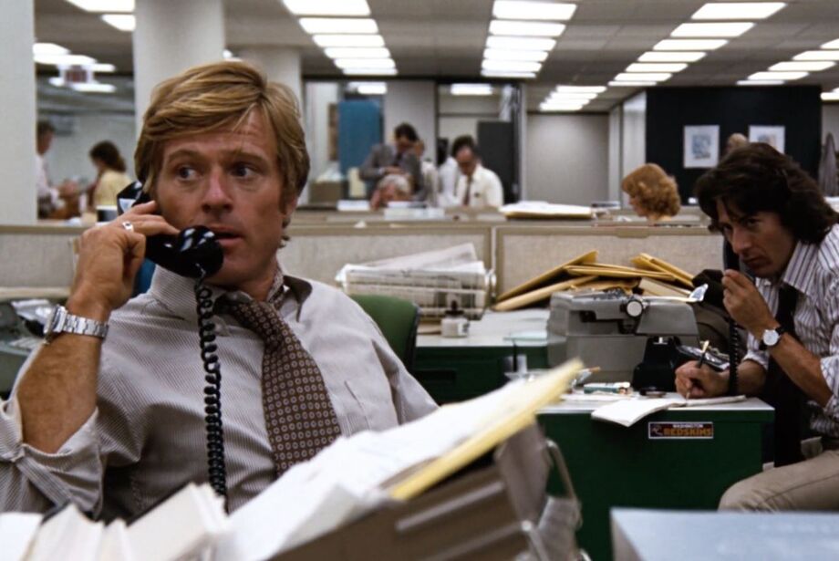 O ator interpretou o jornalista Bob Woodward em Todos os Homens do Presidente (1976)