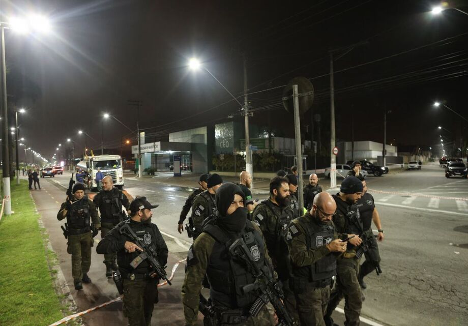 Av. Dr. Roberto de Almeida Vinhas em Praia Grande, baixada santista, onde o ex-delegado Ruy Ferra Fontes, foi morto em emboscada.