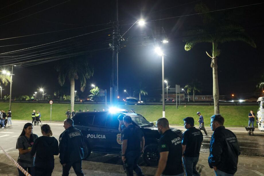 Av. Dr. Roberto de Almeida Vinhas em Praia Grande, baixada santista, onde o ex-delegado Ruy Ferra Fontes foi morto em emboscada.