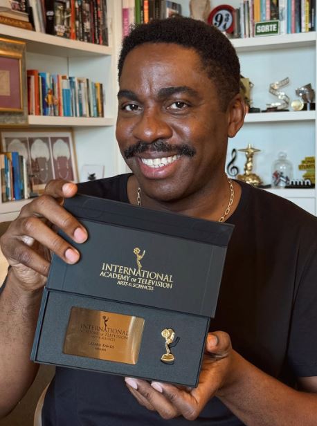 Nas redes sociaisi, Lázaro Ramos comemora entrada para Academia do Emmy Internacional