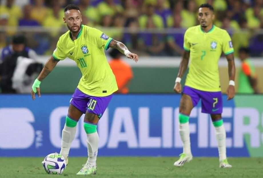 Neymar criticou votação da Bola de Ouro por posição de Raphinha.