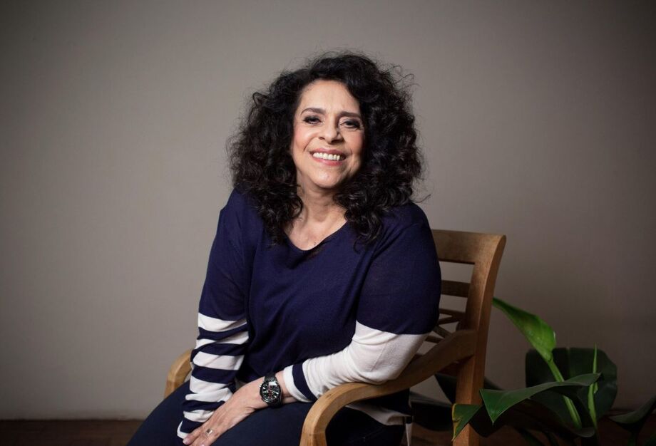 A cantora Gal Costa em foto de 2017