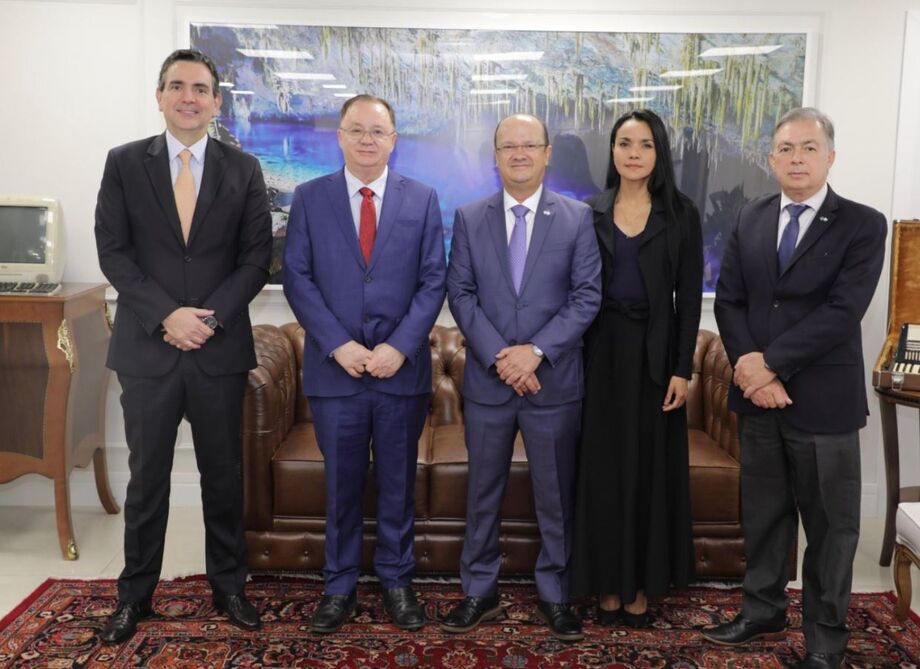 Presidente do TJMS, Dorival Pavan, e autoridades do Estado discutem melhorias no sistema prisional de MS