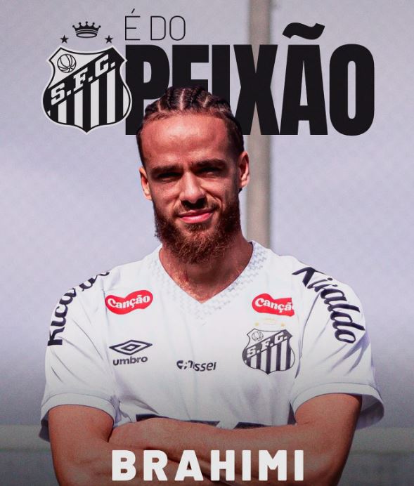 Billal Brahimi assina com o Santos até 2026 e promete entrega e ofensividade para ajudar o clube a reagir no Brasileirão.
