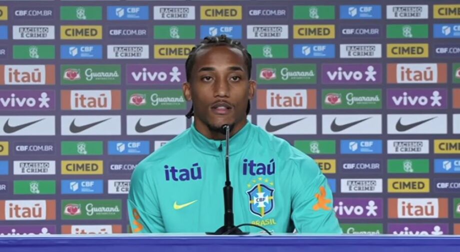 João Pedro fala sobre a chance de marcar seu primeiro gol pela seleção brasileira nas Eliminatórias.