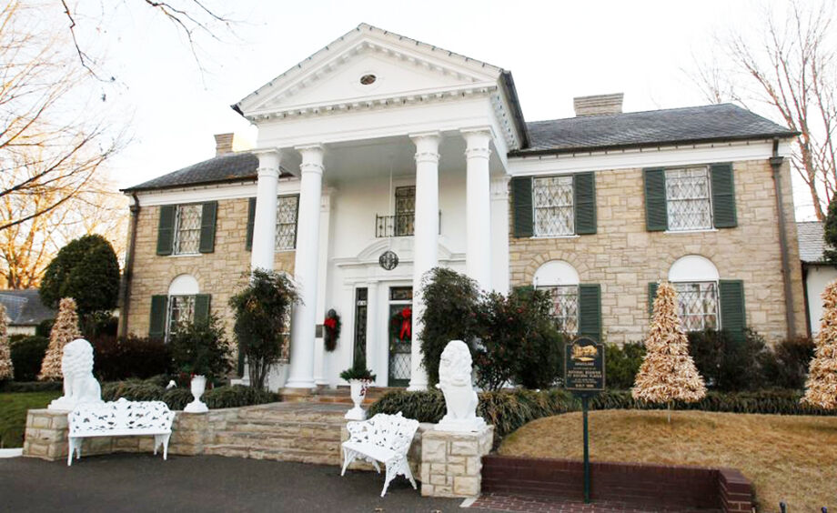 Graceland, a casa de Elvis Presley, em Memphis, no Tennessee, em foto de 2011
