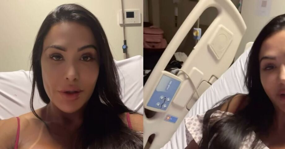 Gracyanne Barbosa surge em hospital após se machucar no Dança dos Famosos