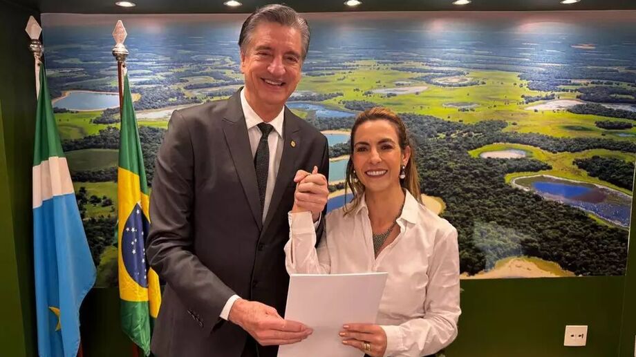 Dagoberto Nogueira assume a coordenação da bancada federal de MS, sucedendo a senadora Soraya Thronicke, em ato realizado em Brasília.