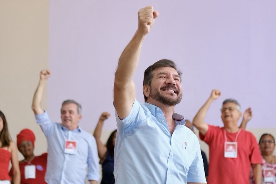 Pedro Kemp toma posse como presidente municipal do PT neste domingo, no auditório da Fetems, em Campo Grande.