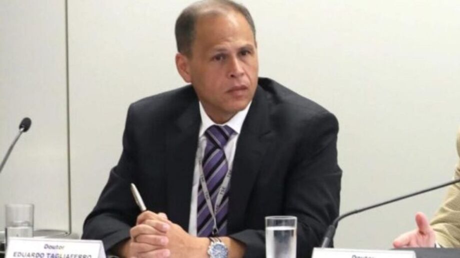 O ex-assessor de Alexandre de Moraes, Eduardo Tagliaferro.