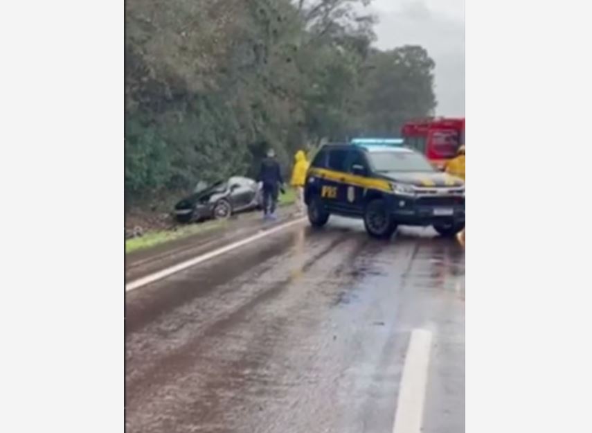 Acidente ocorreu na BR-386, entre os municípios de Carazinho e Sarandi, na tarde de quinta-feira.
