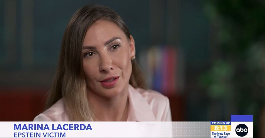 Marina Lacerda relata ter sido abusada por Jeffrey Epstein aos 14 anos.